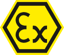 Sertifisert for eksplosjonsfarlige omgivelser (ATEX) ATEX-sertifisert