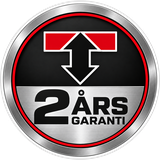 2 års garanti på alle produkter i kategorien