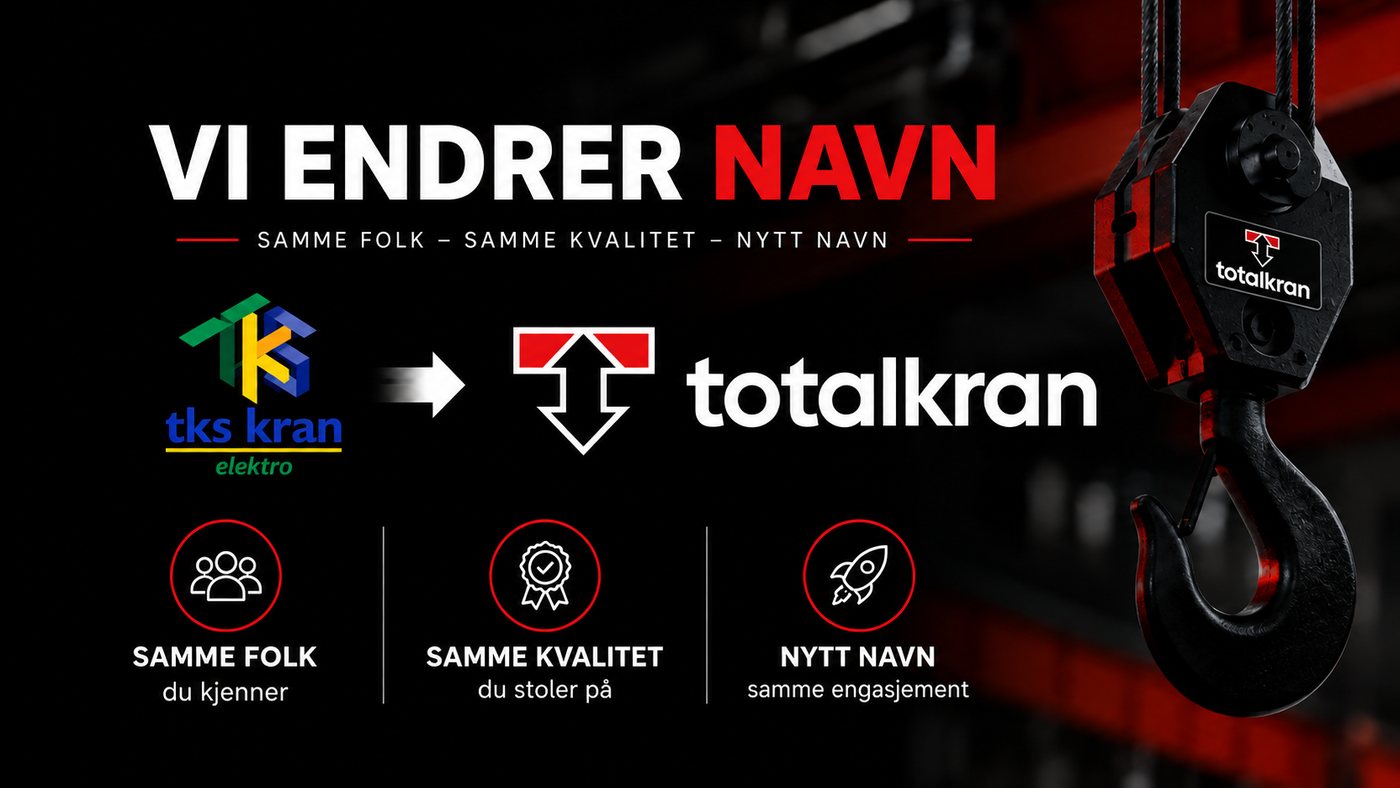 TKS Kran blir Totalkran – og etablerer ny avdeling på Moi